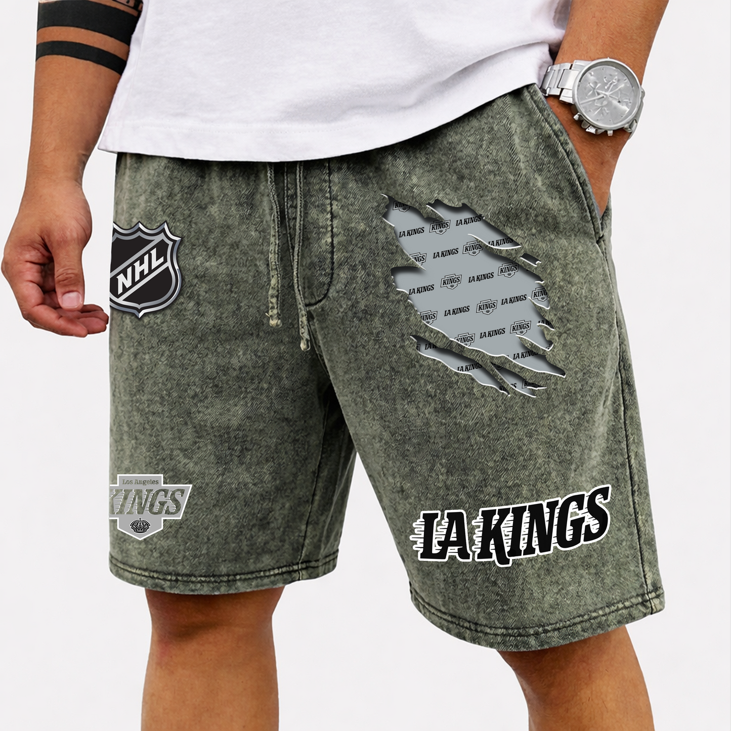 PREMIUM NHL X LAK WASH SHORT FOR SUMMERS HOLIDAY V2 NDT VHM 080426