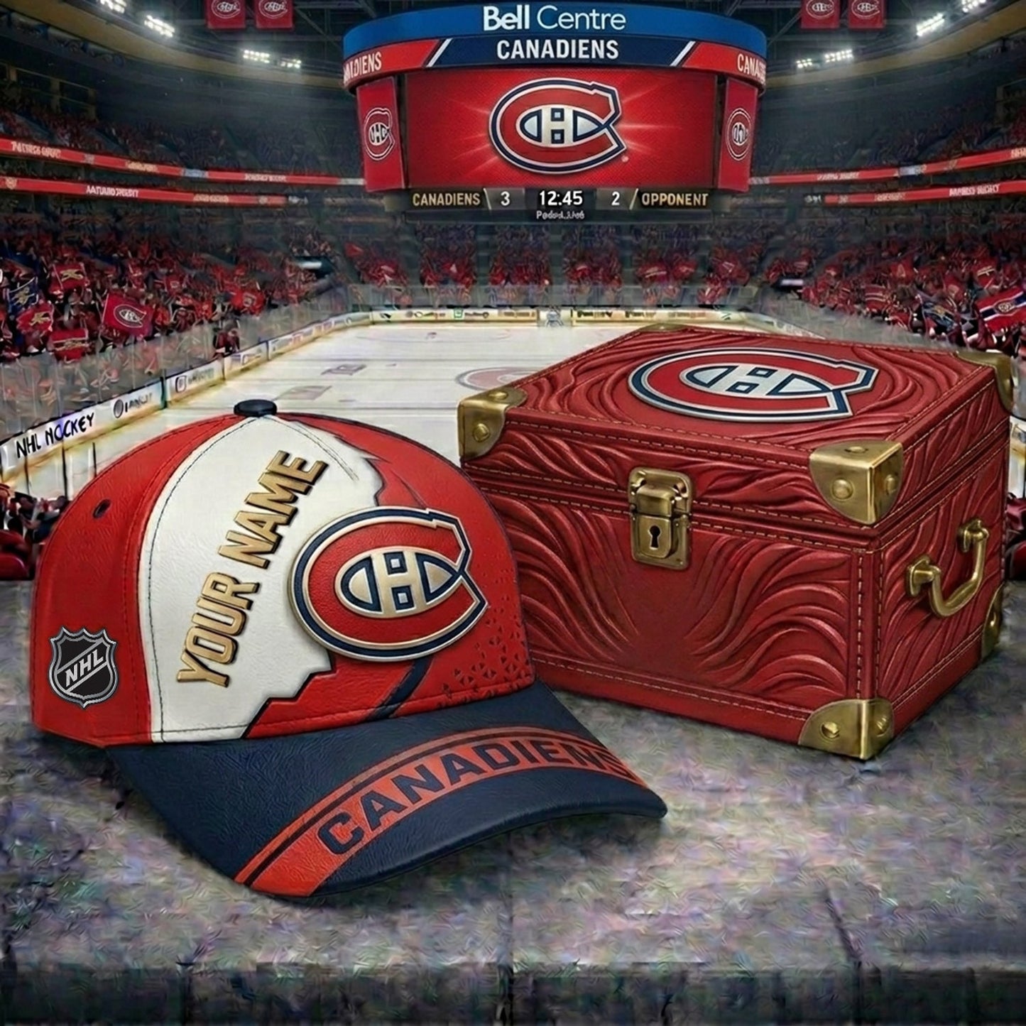 PREMIUM NHL X MC CRACK CUSTOM NAME V4 HAT NDT NHM 200426