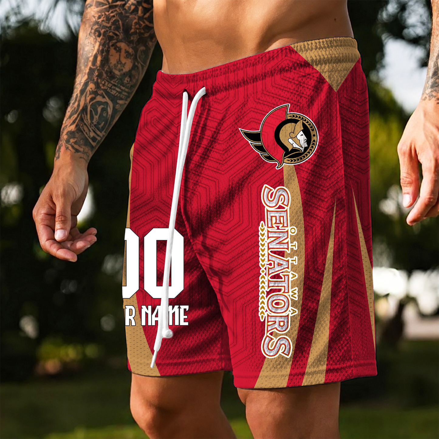 PREMIUM NHL X OS Personalized Short Pants For Summer Holiday NDT VHM 150526