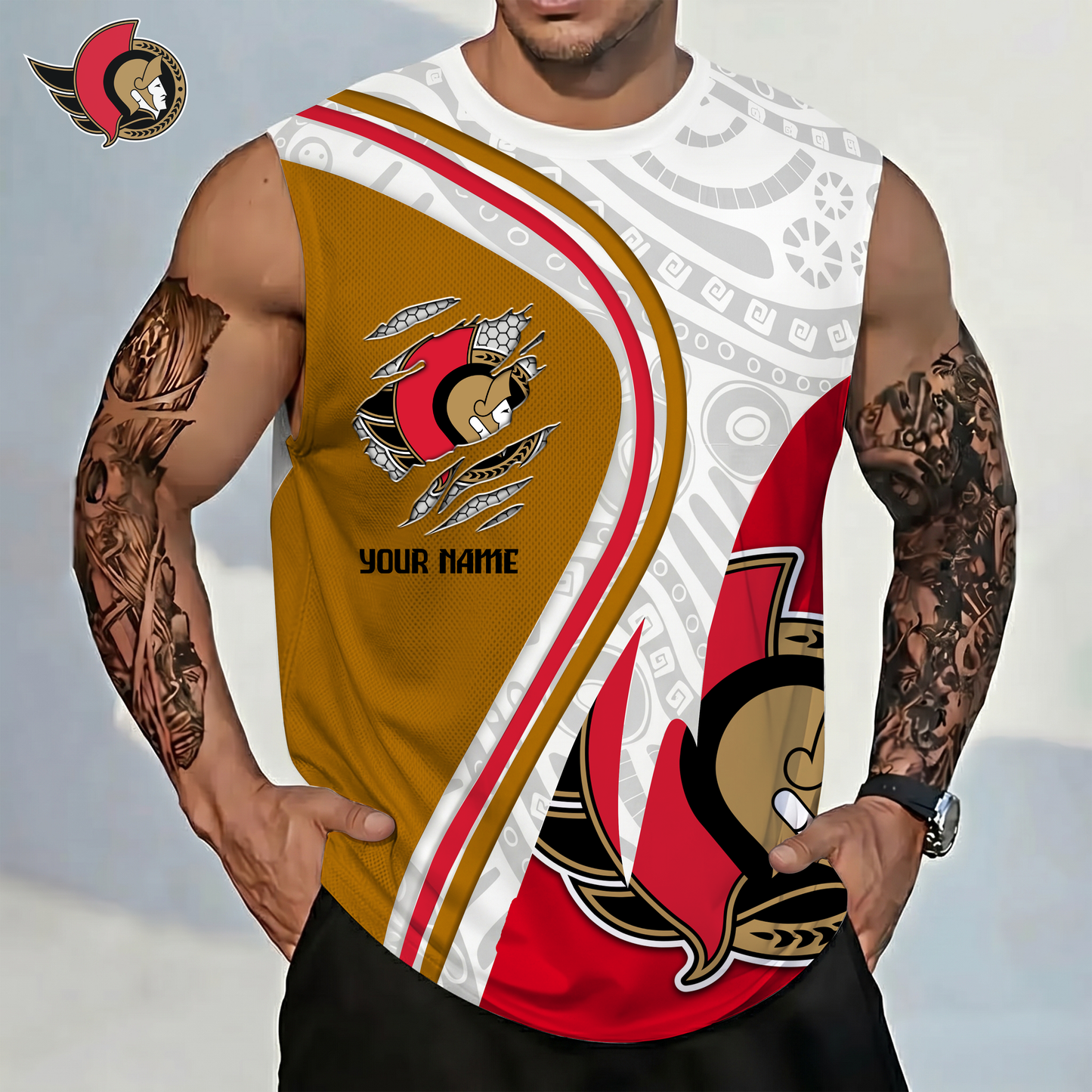 PREMIUM NHL X OS Personalized Tank Top Gift For Fans NDT VHM 140526