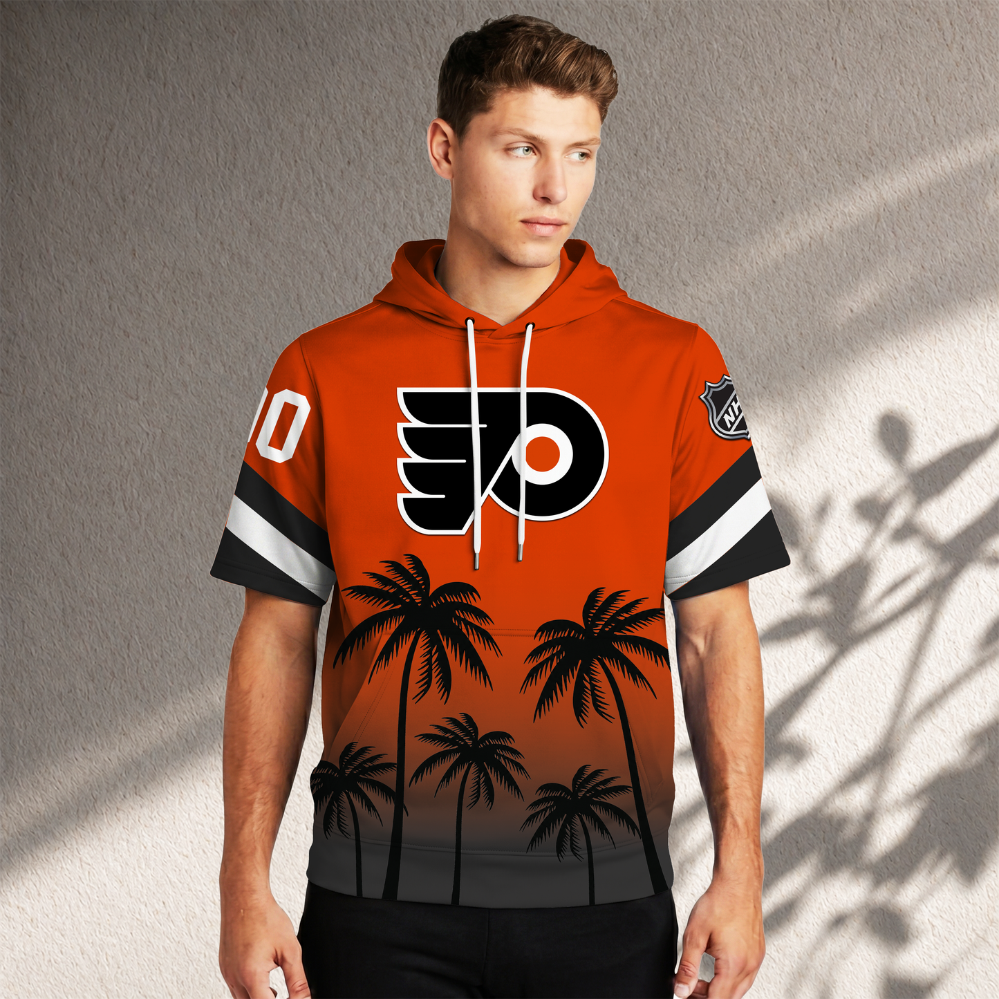PREMIUM NHL X PF Short Sleeve Hoodie T-Shirt FOR SUMMER HOLIDAY NDT VHM 160526