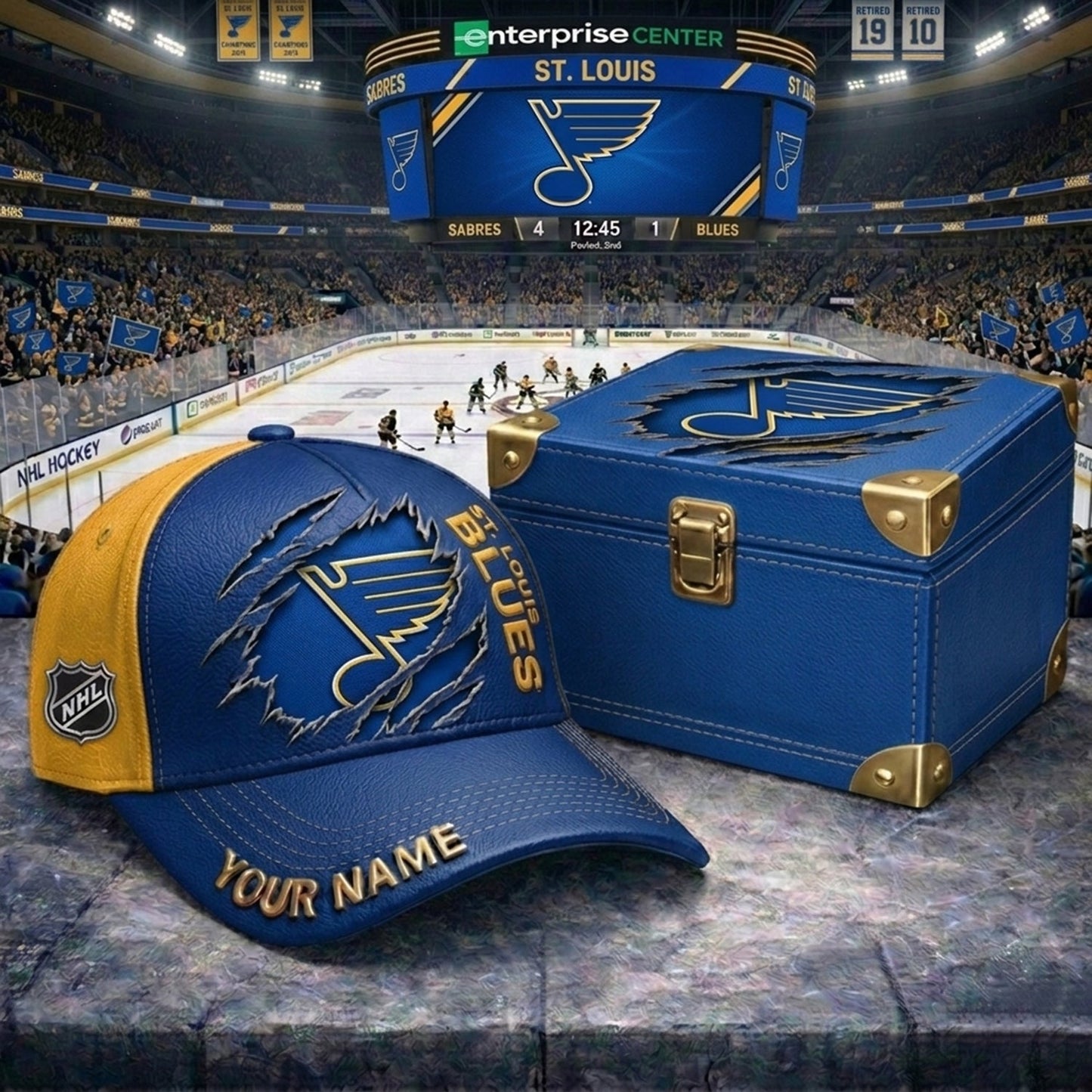 PREMIUM NHL X SLB CRACK CUSTOM NAME HAT NDT NHM 160426