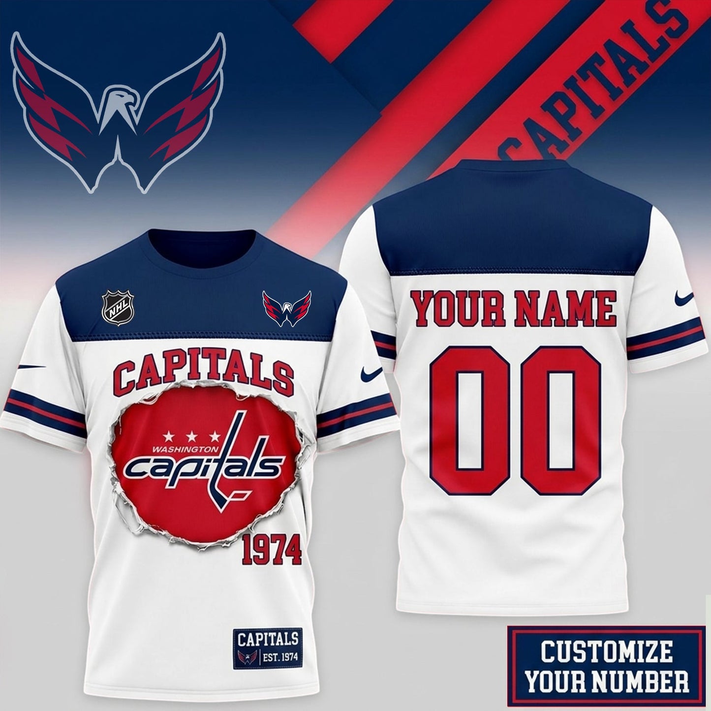 PREMIUM NHL X WC BESPOKE CRACK SHIRT LIMITED EDITIONS NDT NHM 300526