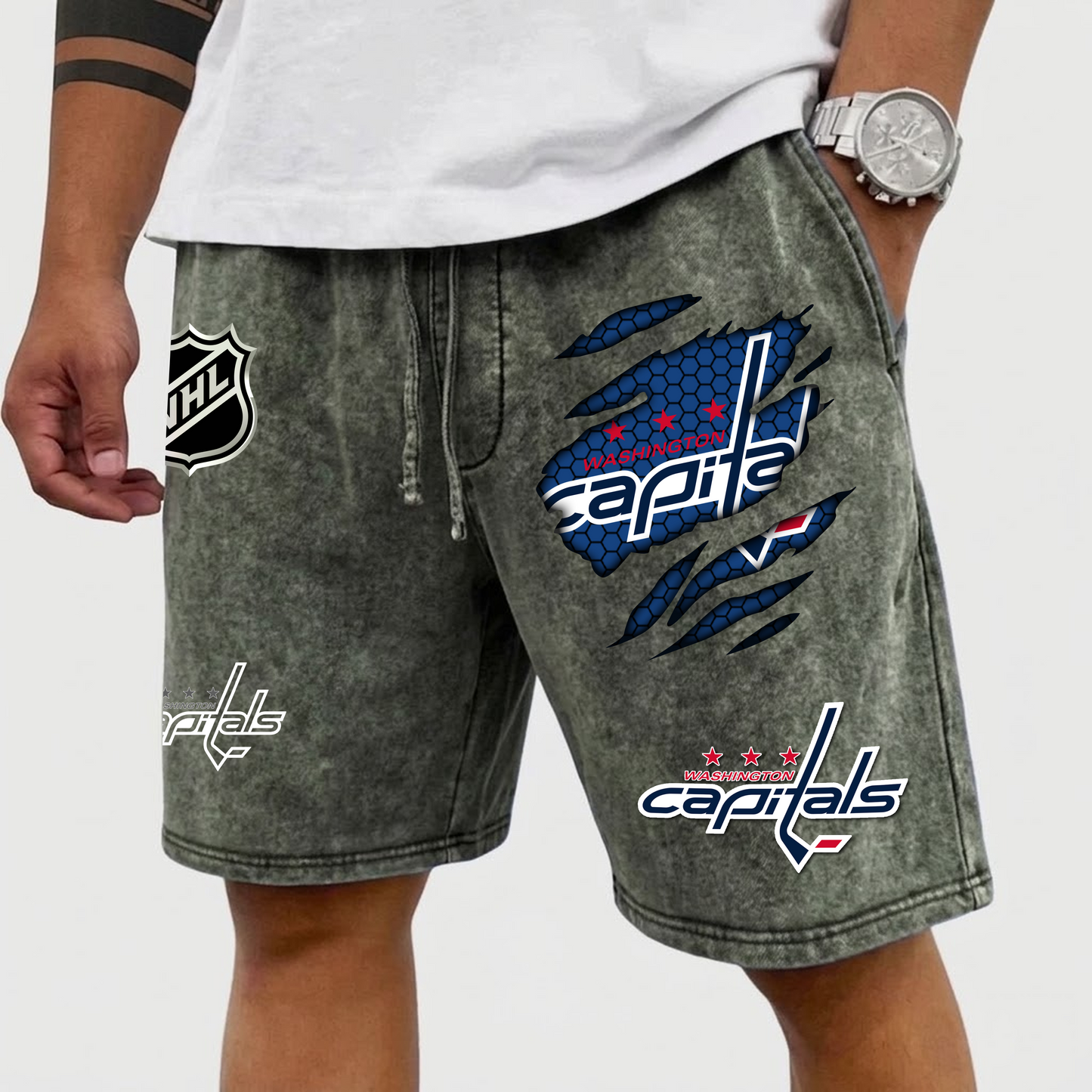 PREMIUM NHL X WC WASH SHORTS FOR SUMMER HOLIDAY NDT VHM 070426