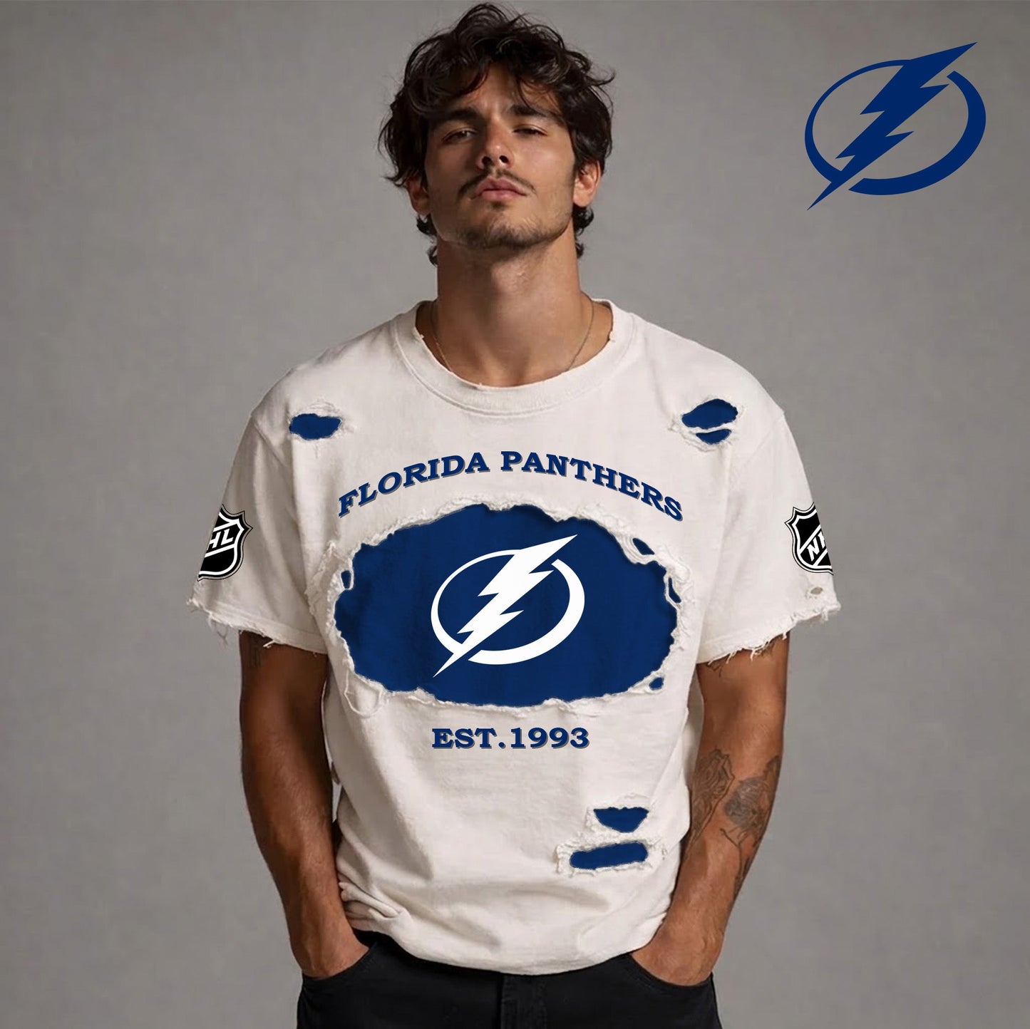 PREMIUM NHL x FB RETRO WASH SHIRT NDT NTN 080426