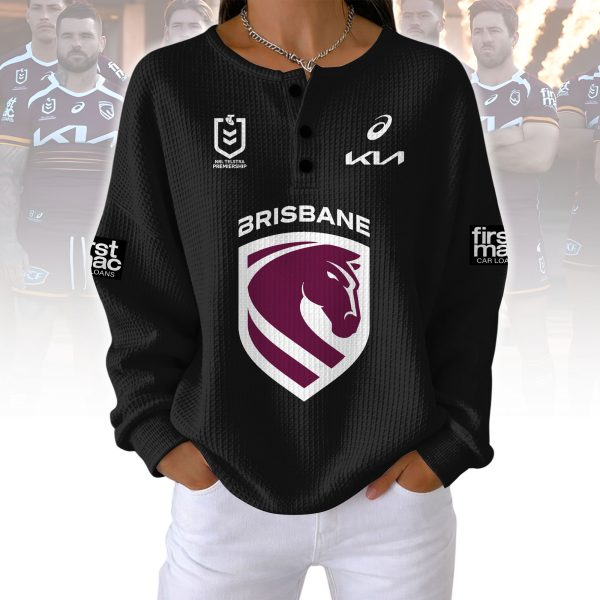 PREMIUM NRL X BB Woman Waffle Classic Hoodie NDT NQK 240326