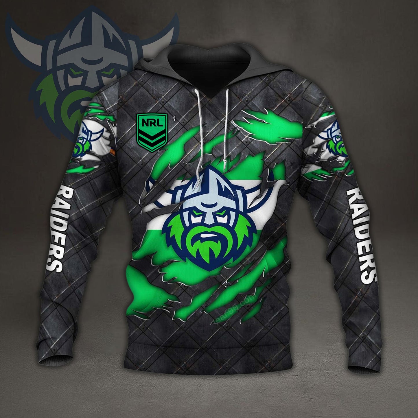 PREMIUM NRL X CR 3D HOODIE NDT NHM 150426