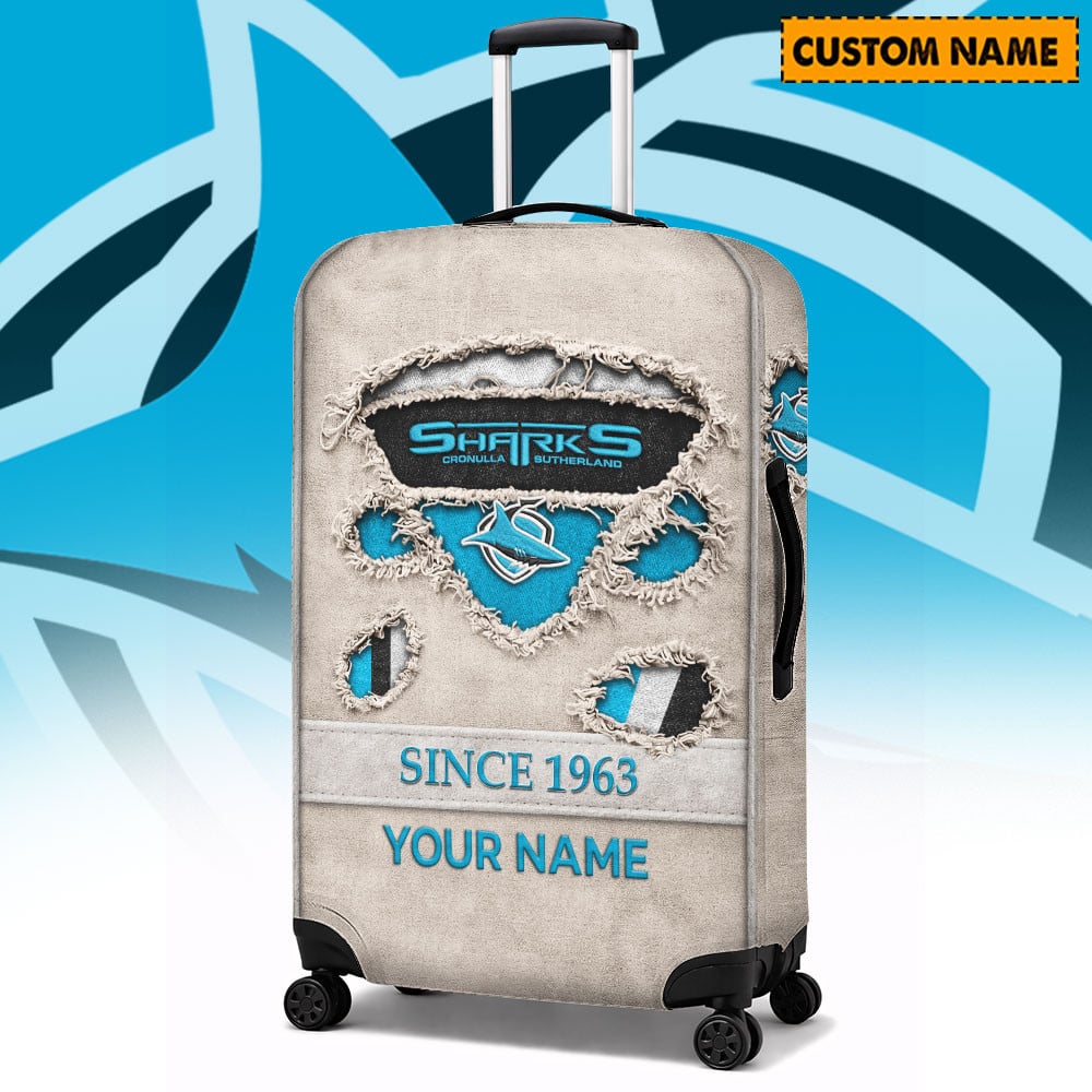 PREMIUM NRL X CS Vintage Luggage Cover Custom Name NDT LVH 310326