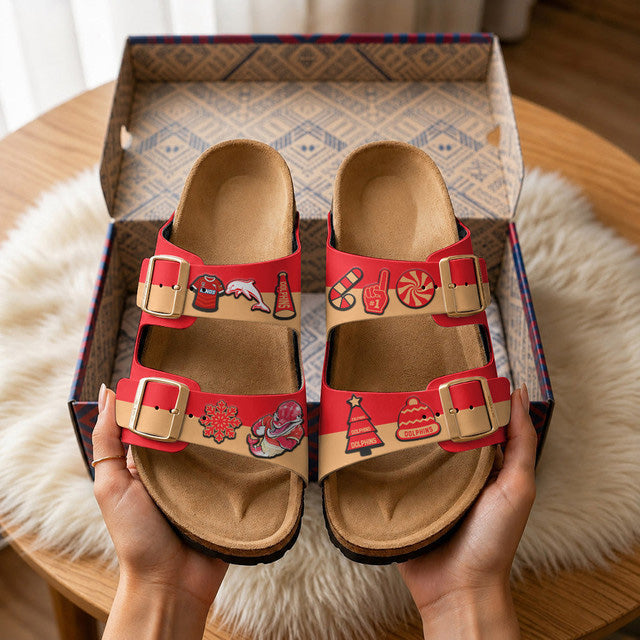 PREMIUM NRL X D Birken-Inspired Double-Strap Sandals For Summer Holiday NDT NTN 80526