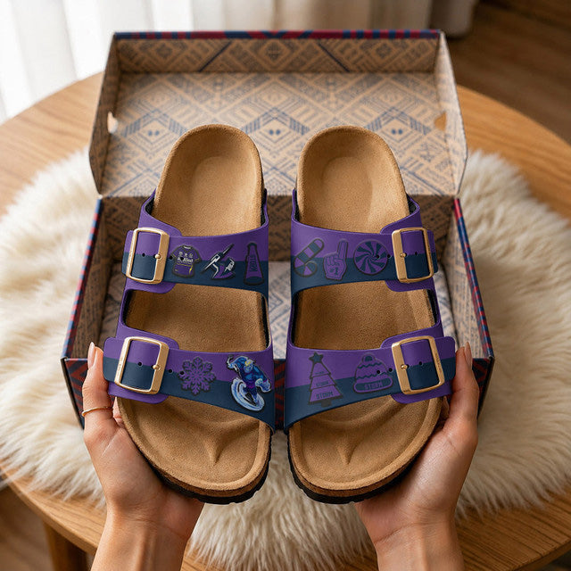 PREMIUM NRL X MS Birken-Inspired Double-Strap Sandals For Summer Holiday NDT NTN 80526