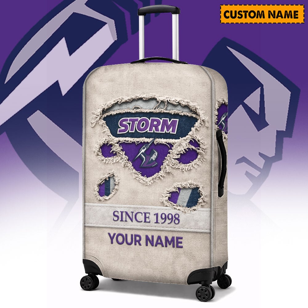 PREMIUM NRL X MS Vintage Luggage Cover Custom Name NDT LVH 310326