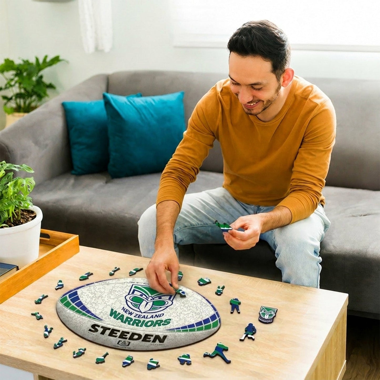 PREMIUM NRL X NZW 3D Wooden Puzzle Gift For Fan Limited Editions NDT NHM 030626