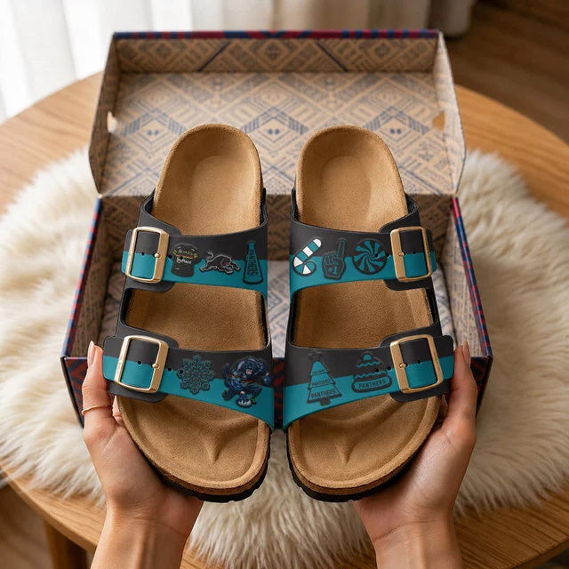 PREMIUM NRL X PP Birken-Inspired Double-Strap Sandals For Summer Holiday NDT NTN 80526