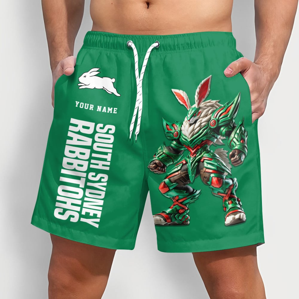 PREMIUM NRL X SSR Sport Style Mascot Men Short Pants Custom NAME NDT NQK