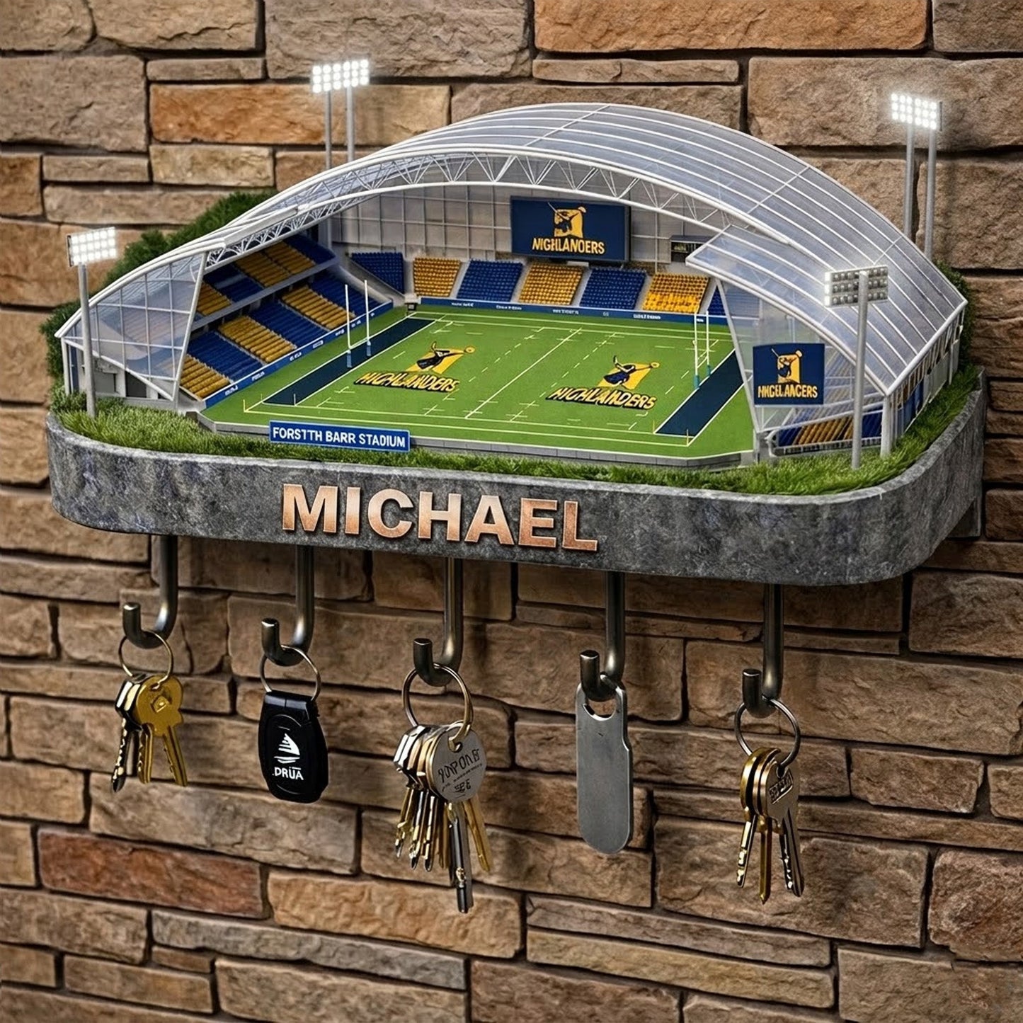 PREMIUM SRP X HI Stadium Wood Key Hanger Limited Editions NDT NTN