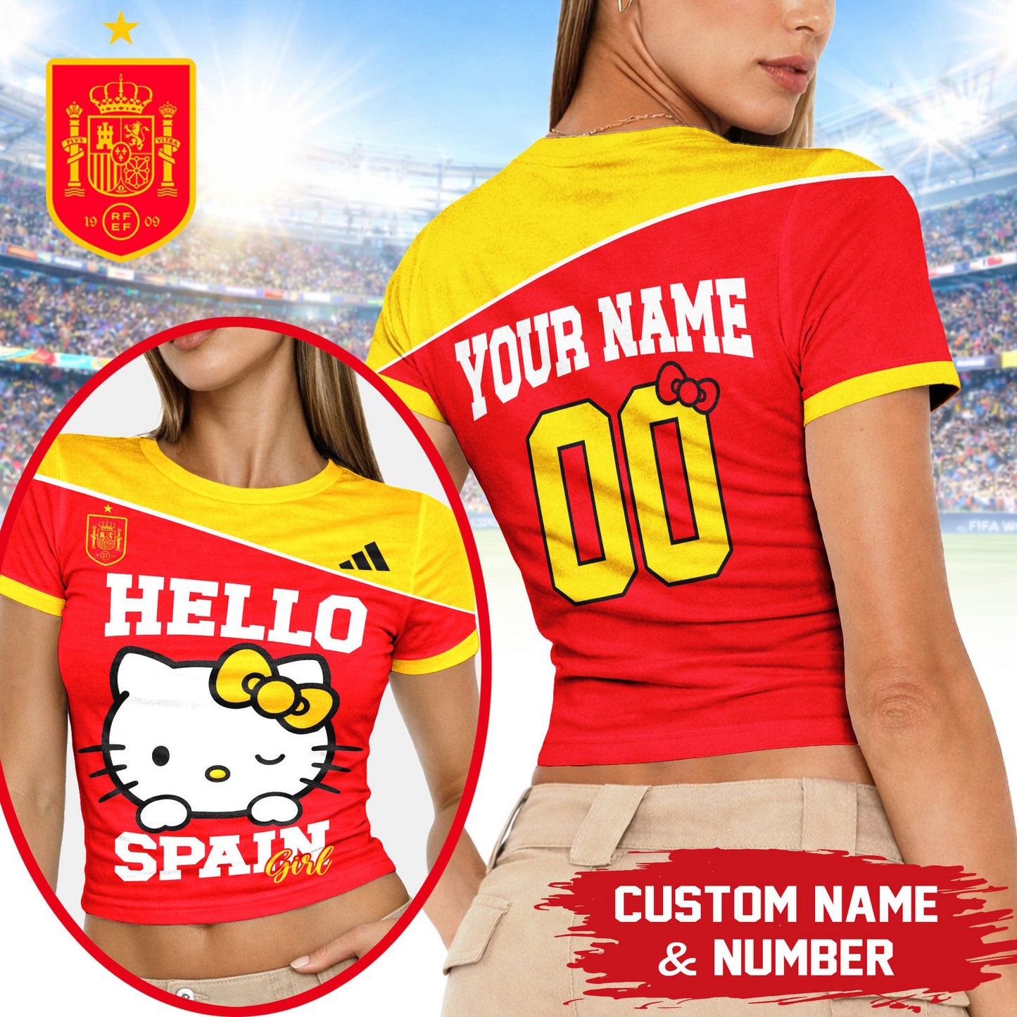 PREMIUM WC26 X SPA Play Cute 3D Baby Tee NDT VHM 190526