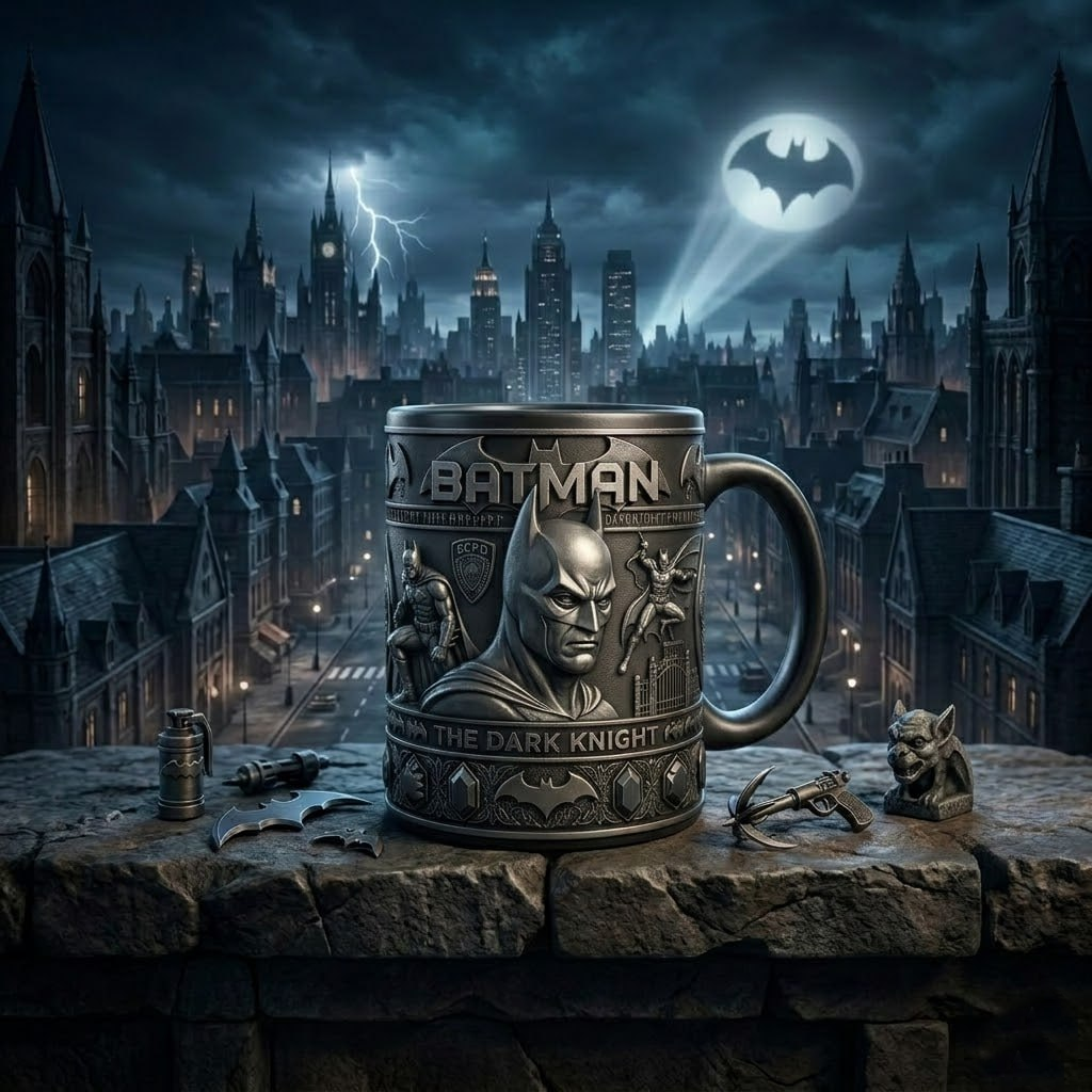 PREMIUM BAT X 3D Embossed Mug Collector's Edition V3 NDT NTN 020326