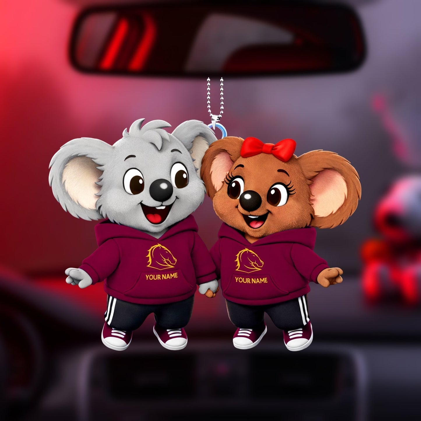 PREMIUM BB X Blinky Bill & Nutsy Car Ornament NDT NHM 040326