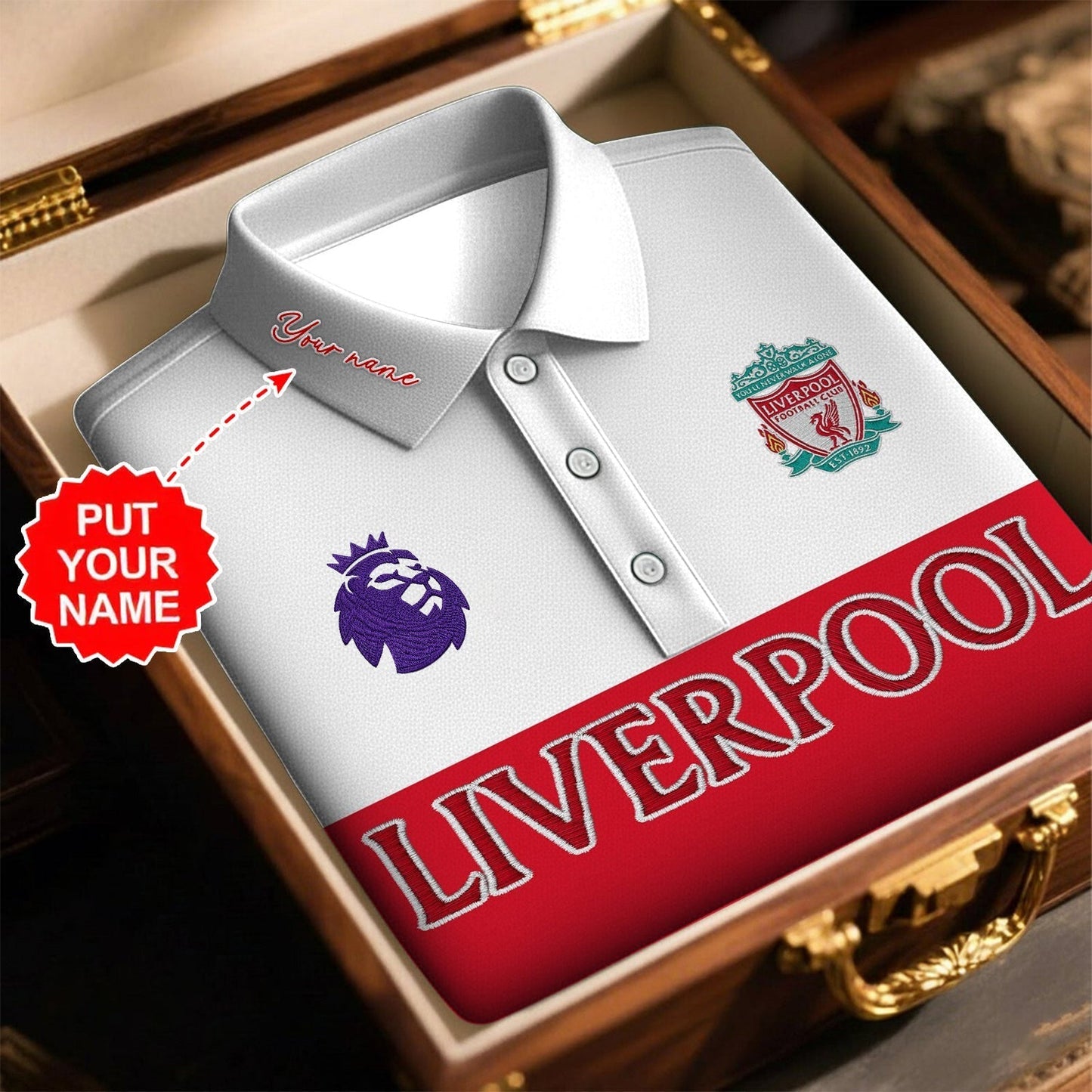 PREMIUM EPL X LIV ROYAL POLO SHIRT LIMITED EDITION V3 NDT NHM 120226