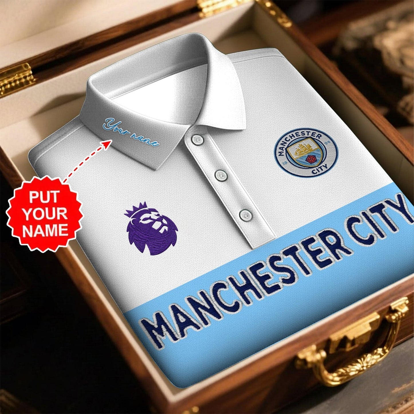 PREMIUM EPL X MC ROYAL POLO SHIRT LIMITED EDITION V3 NDT NHM 120226