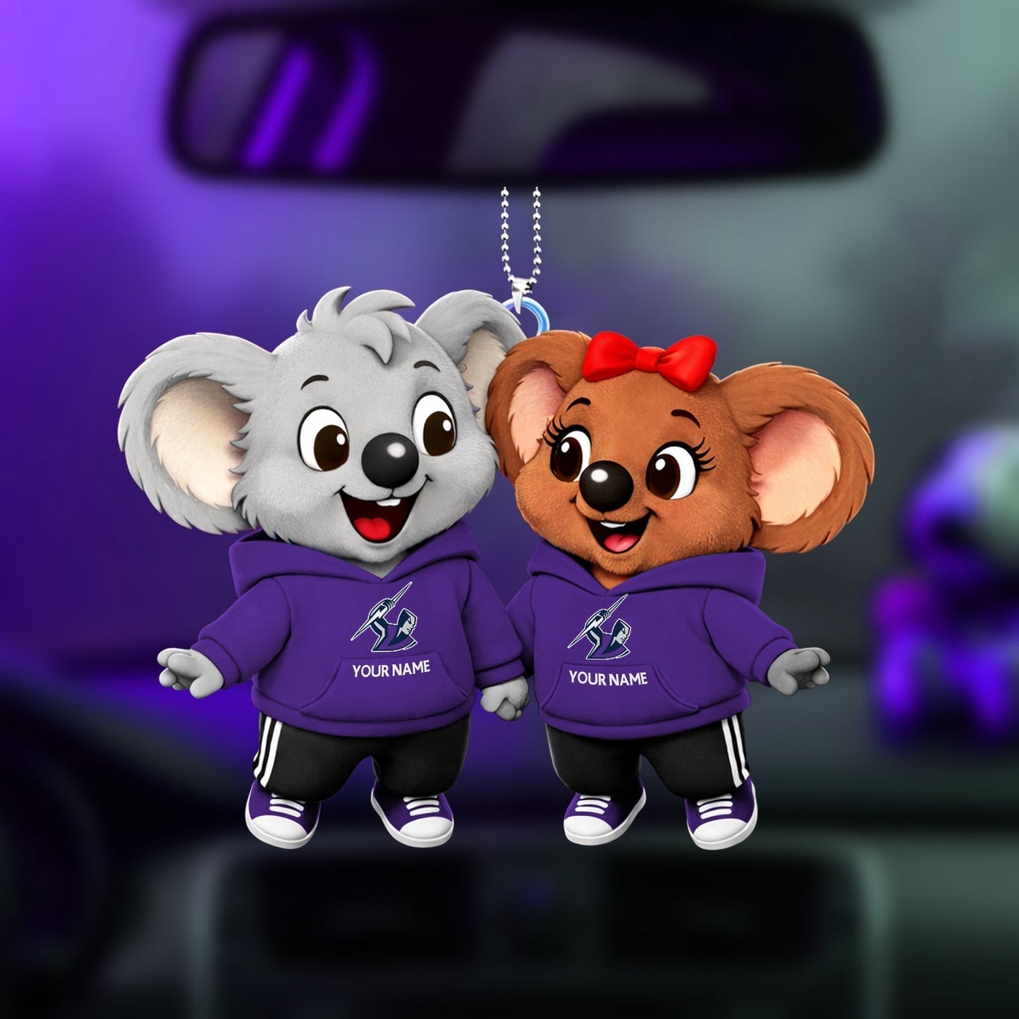 PREMIUM MS X Blinky Bill & Nutsy Car Ornament NDT NHM 040326