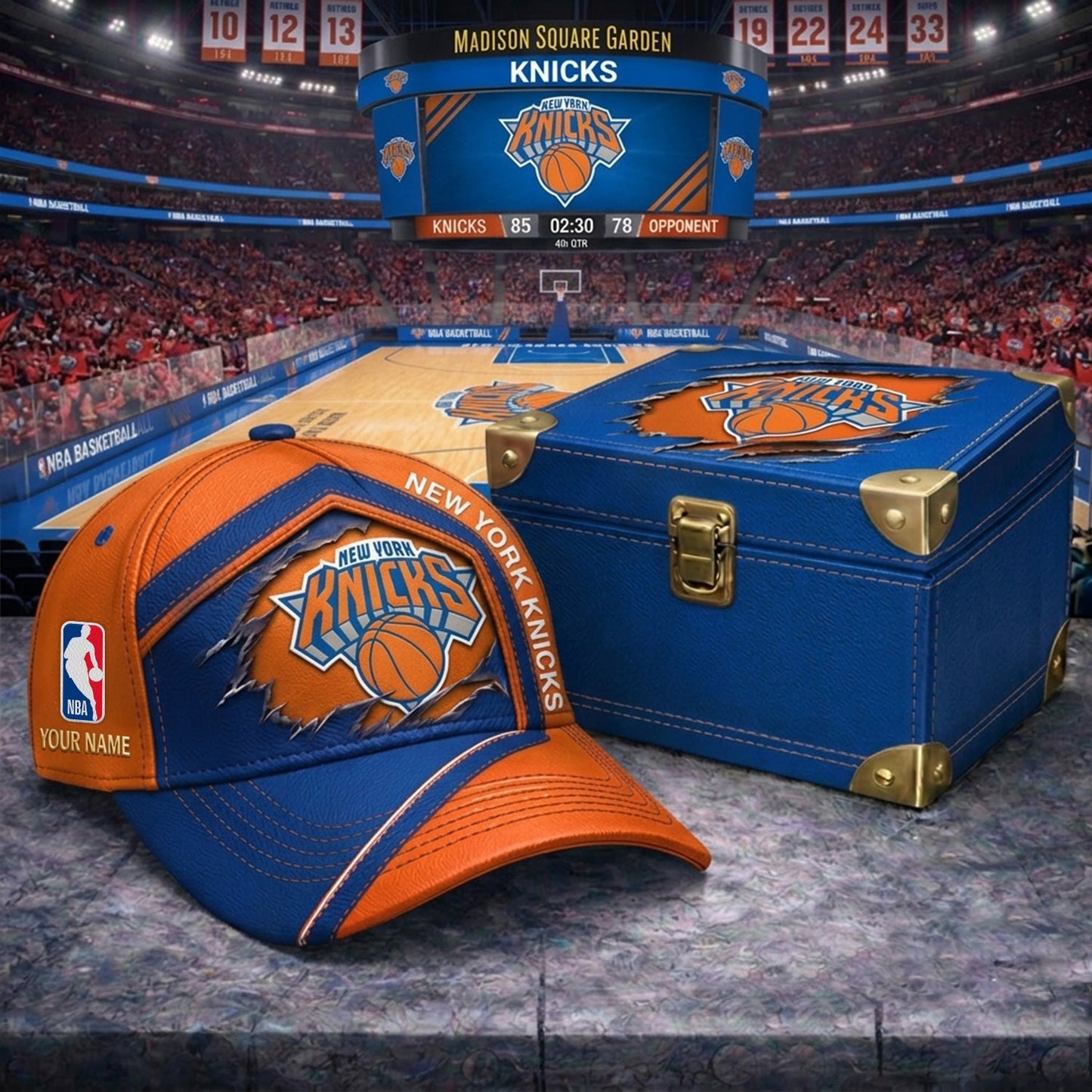 PREMIUM NBA X NYK THANK FOR MEMORIES CUSTOME HAT LIMITED EDITION NDT NHM 300526