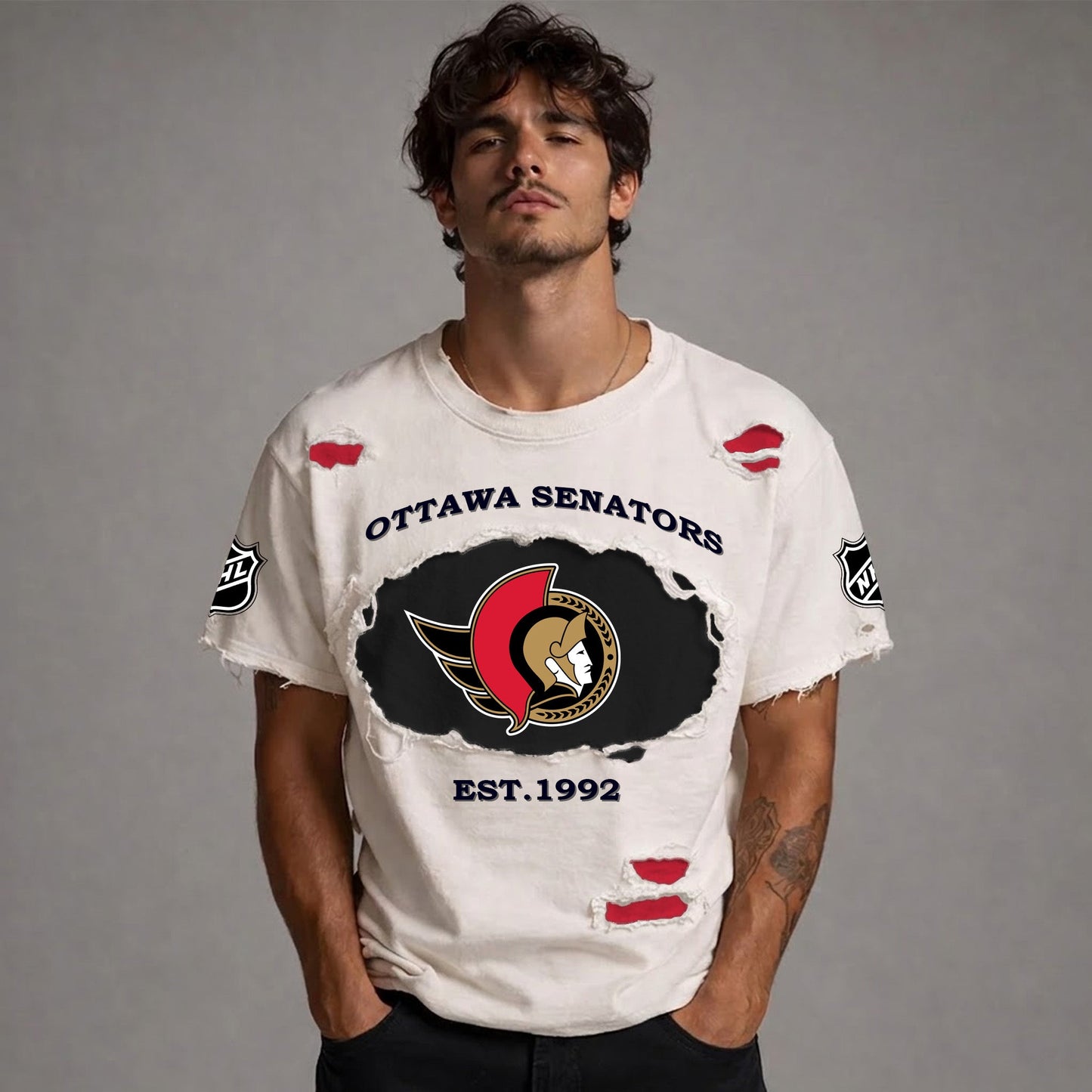 PREMIUM NHL x OS RETRO WASH SHIRT NDT NTN 080426