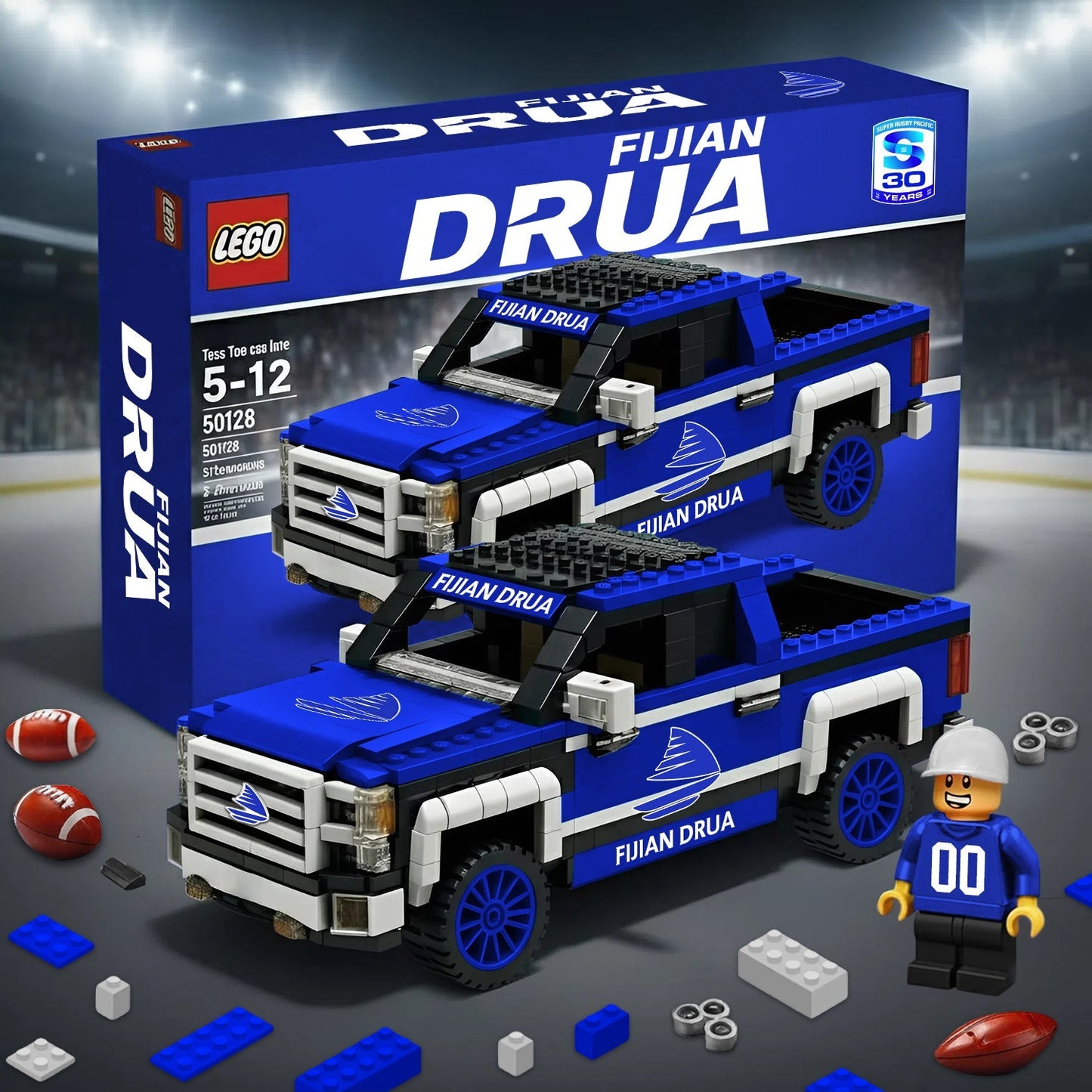 PREMIUM SPR X FD CELEBRATING 30 YEARS 5D LEGO BUILDING BLOCK TRUCK LIMITED EDITION NDT NHM 260326