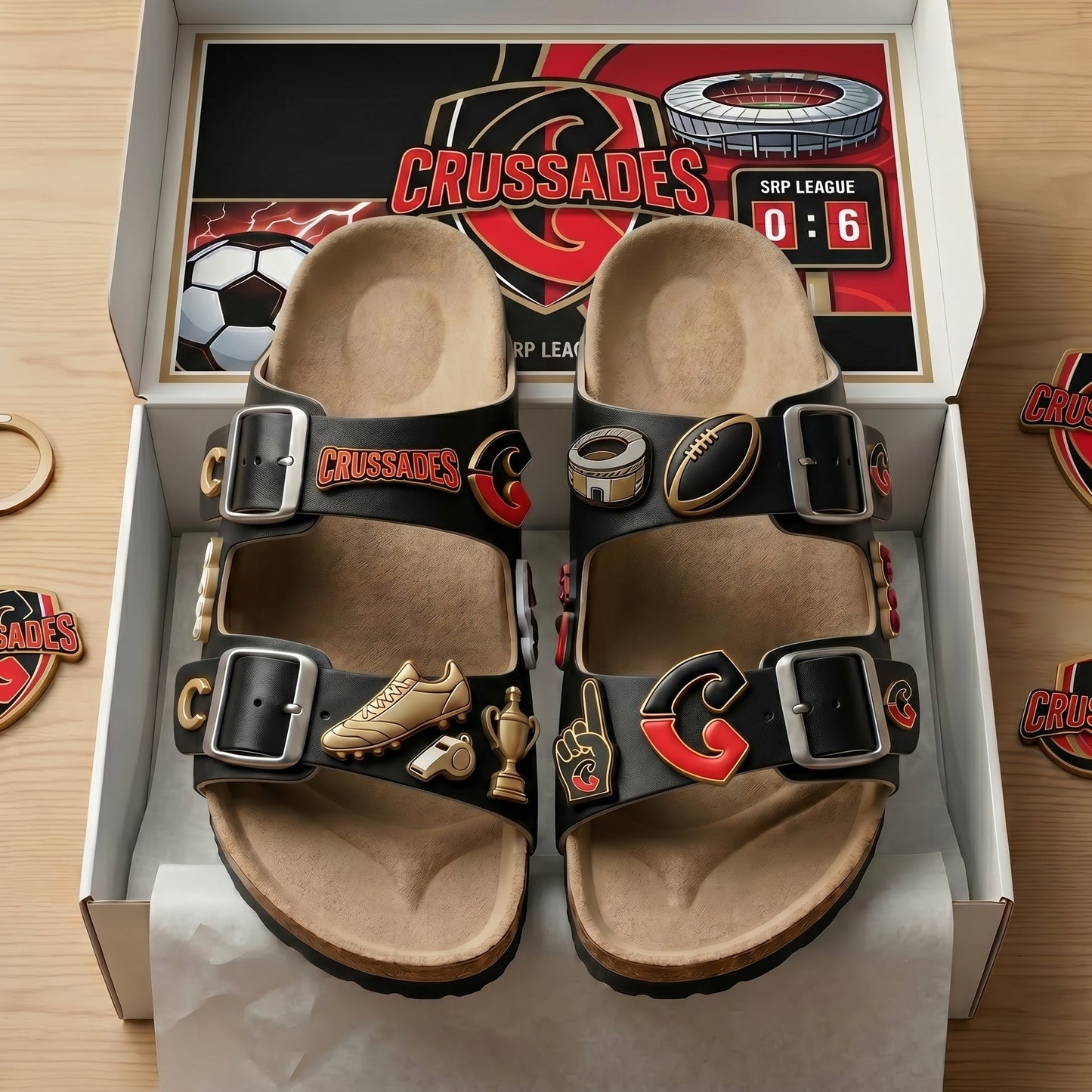 PREMIUM SRP X CRU Birken-Inspired Double-Strap Sandals For Summer Holiday NDT VHM 190526