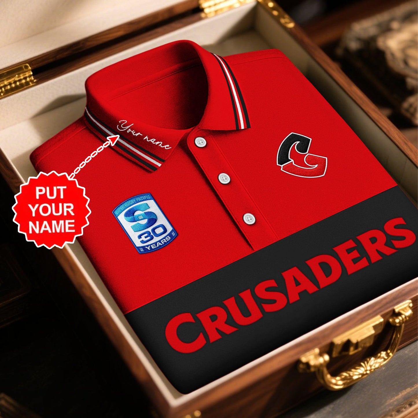 PREMIUM SRP X CRU ROYAL CLASSIC POLO SHIRT NDT NHM 240326