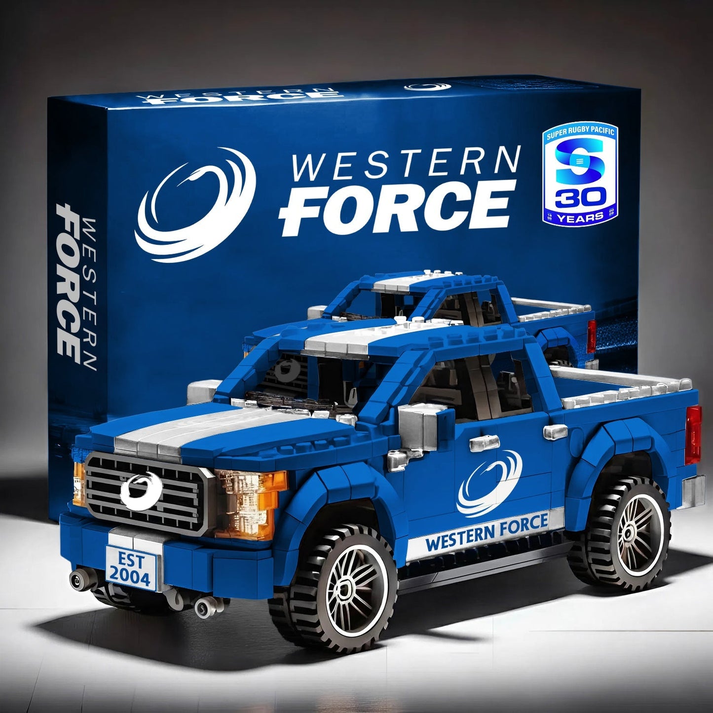 PREMIUM SRP X WF 3D Racing Truck Model Building Block Set NDT NHM 160326