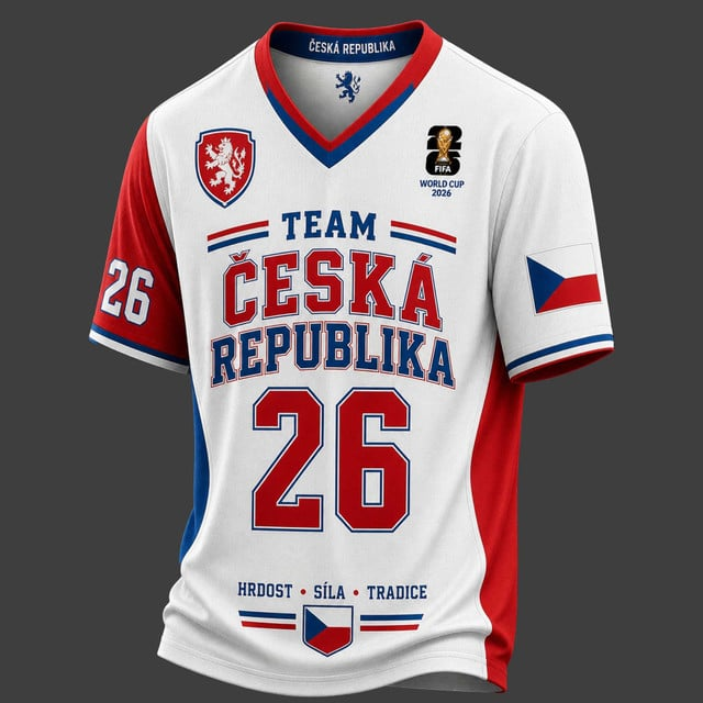 PREMIUM WC 2026 X CZE V-Neck Jersey LIMIED EDITIONS NDT VHM 190526
