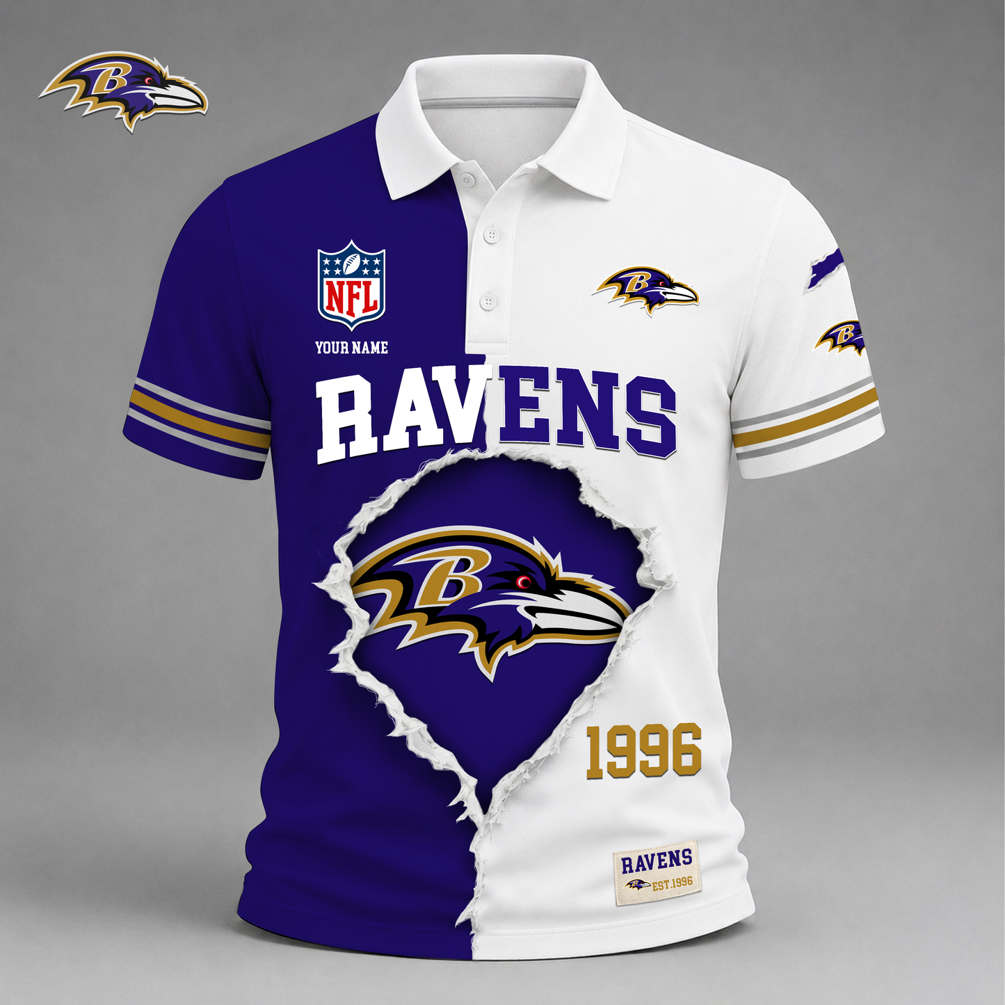Premium NFL X BR Game Day Streetwear V-neck Shirt NDT VHM 040626
