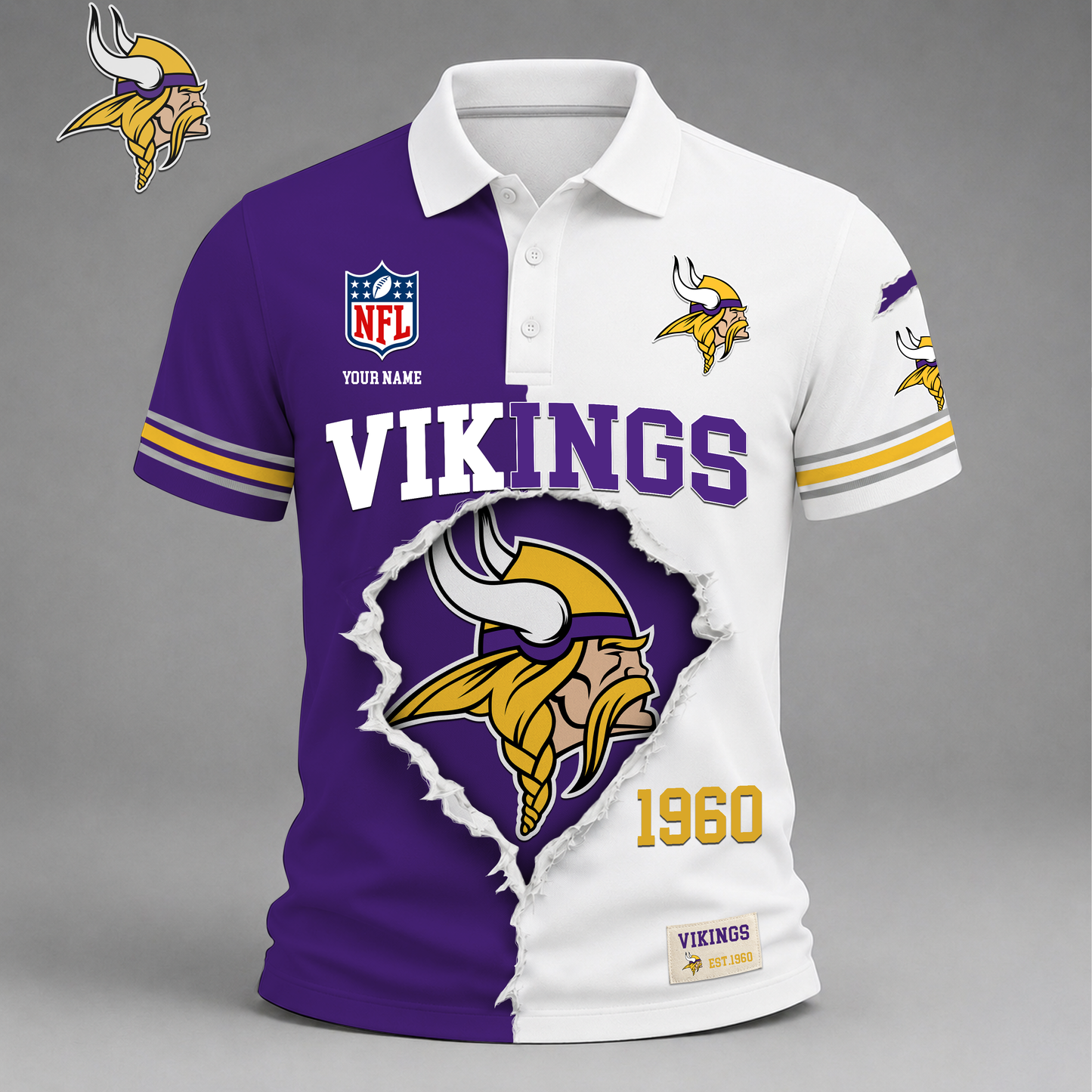 Premium NFL X MV Game Day Streetwear V-neck Shirt NDT VHM 040626