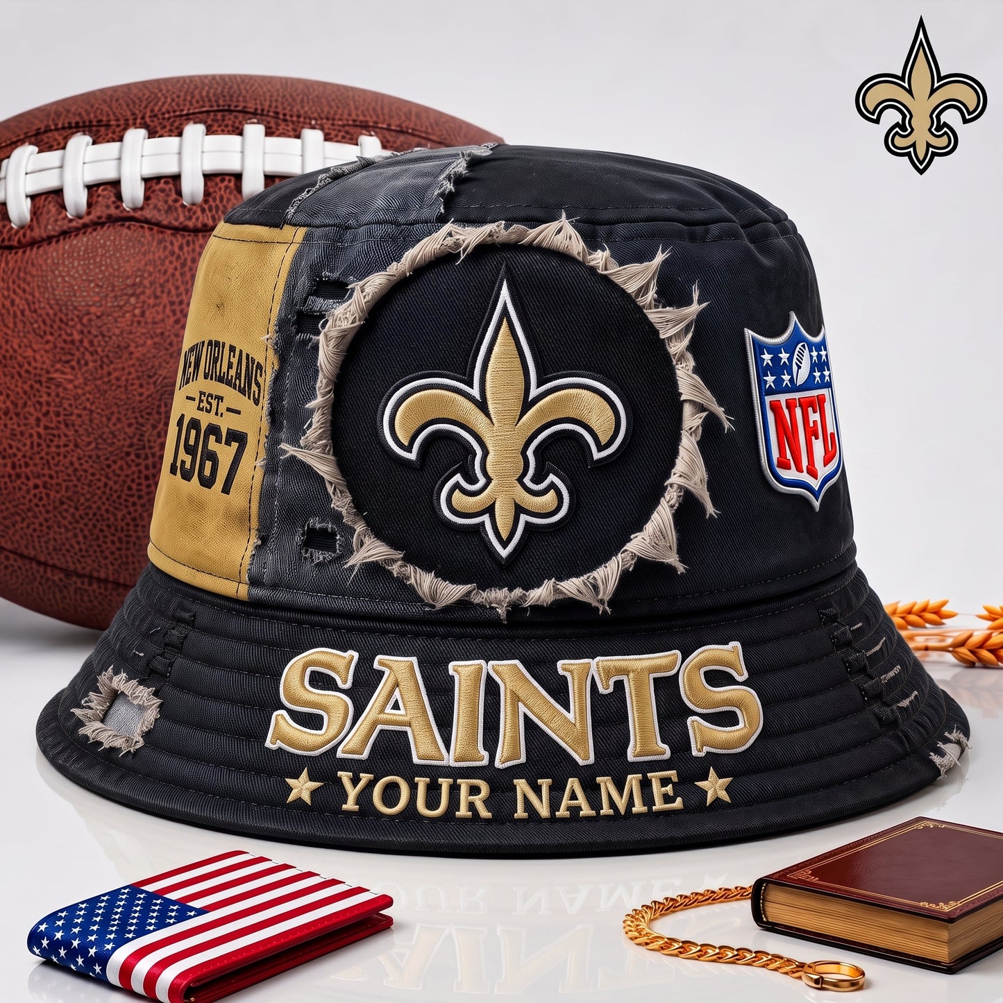 PREMIUM NFL X NOS Exclusive Bucket Hat Limited Editions 240626
