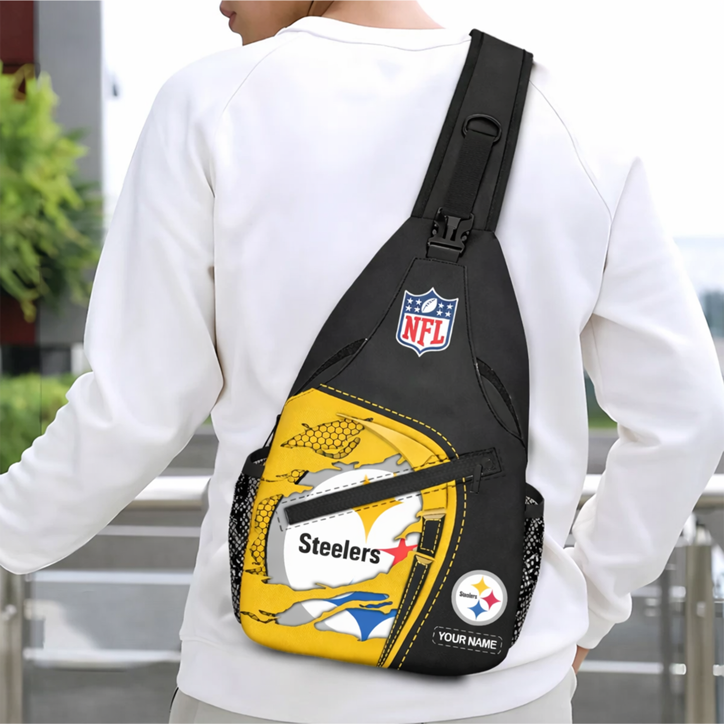 PREMIUM NFL X PIT New Style Sling Bag CUSTOME NAME LIMITED EDITIONS NDT VHM 240226