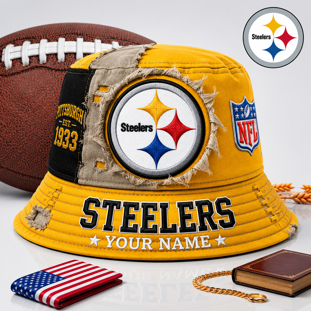 PREMIUM NFL X PS Exclusive Bucket Hat Limited Editions 240626