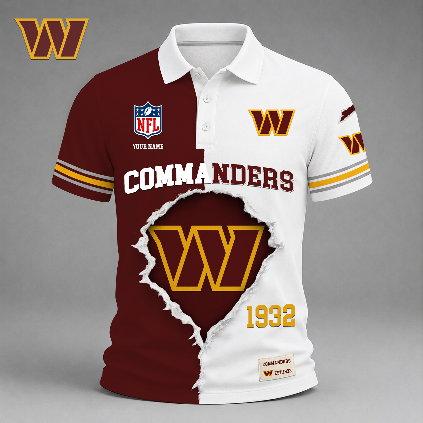 Premium NFL X WC Game Day Streetwear V-neck Shirt NDT VHM 040626