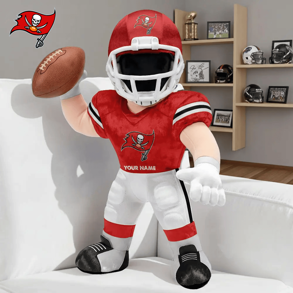 PREMUM NFL X TBB Players Custom Shape Pillow Custom Name Gifts FOR FAN NDT VHM 250526