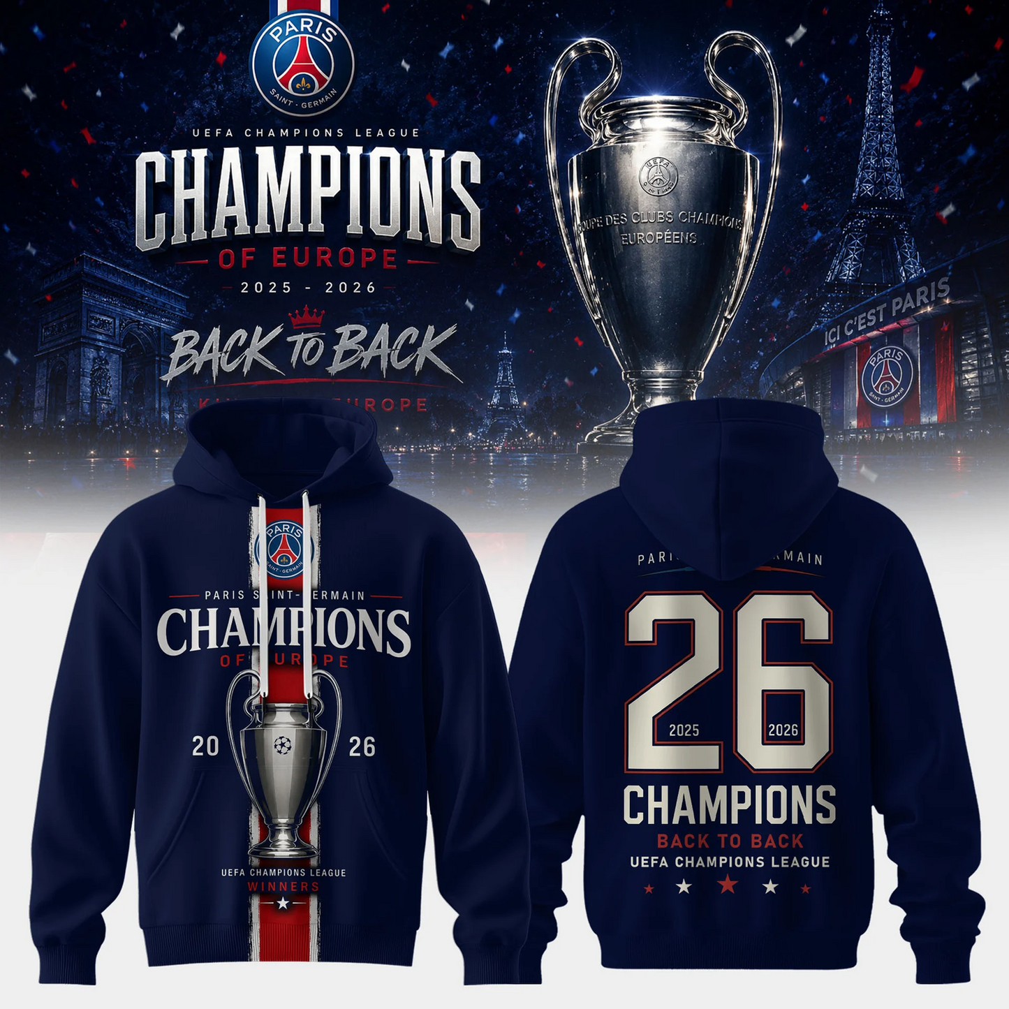 PSG x 2026 Champions League 3D Aparael V17 DATND TANTD 010626 1