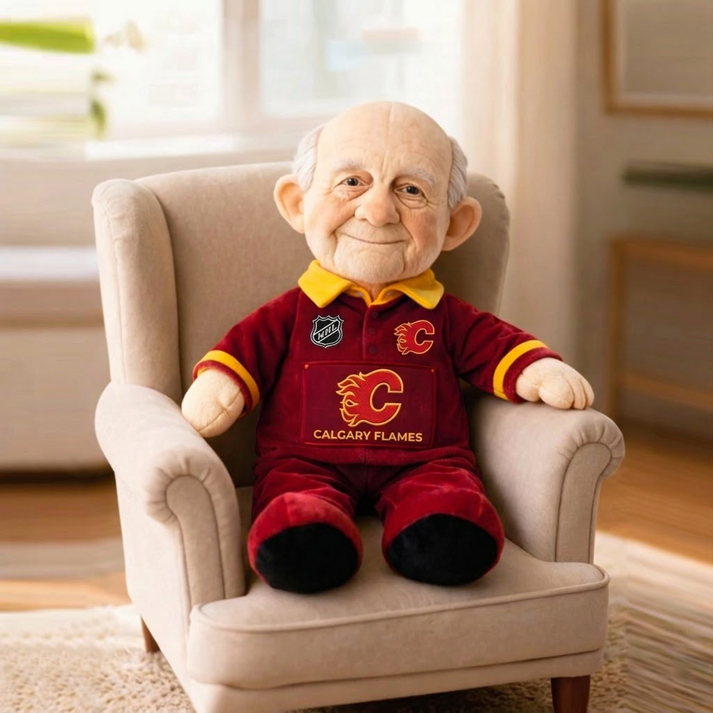 Premium CAL x NHL Grandpa Plush Mascot DATND TANTD 180426