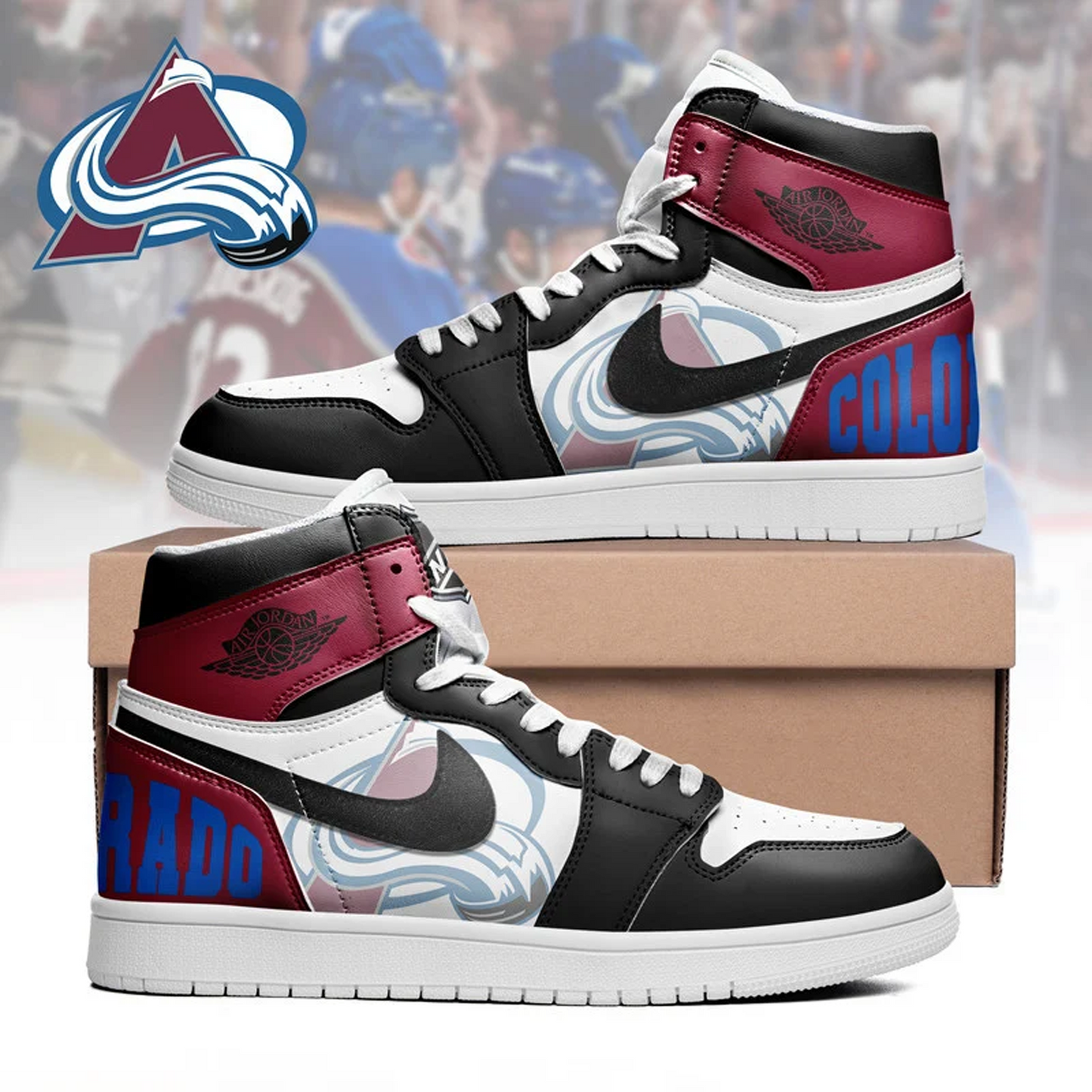 Premium COL x NHL Teams High Top Sneakers DATND TANTD 090526