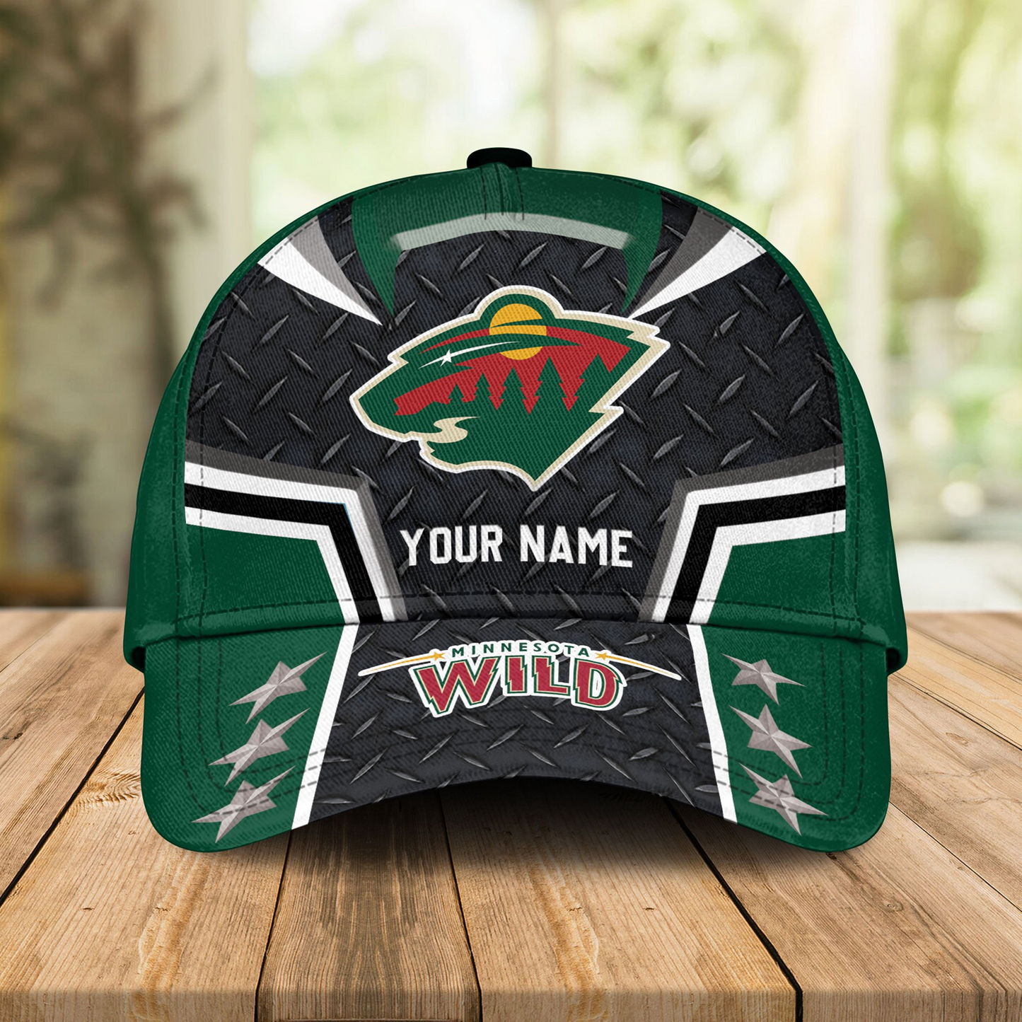 Premium MIN x NHL New Personalized Classic Cap DATND TANTD 040526