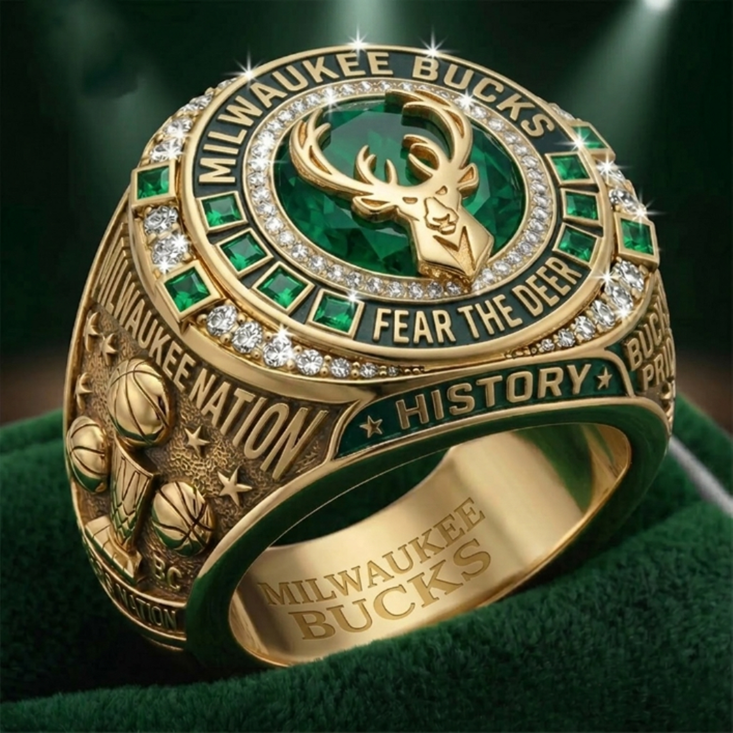 Premium NBA x MIL Ring DATND TANTD 230426