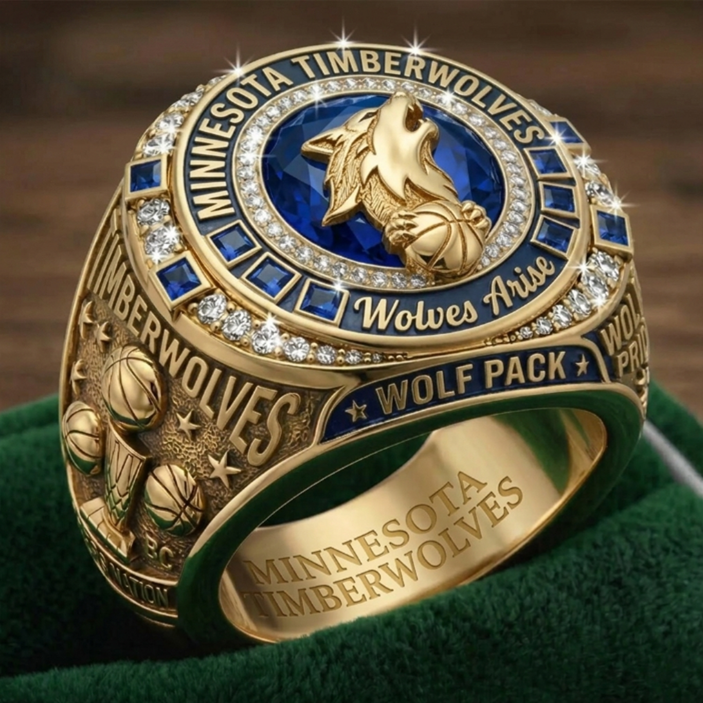 Premium NBA x MIN Ring DATND TANTD 230426