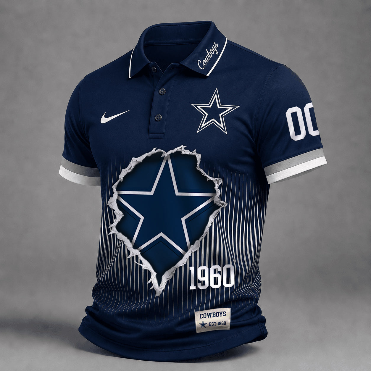 Premium NFL X DAL Performance Polo V3 Shirt FOR SUMMER HOLIDAY 120626