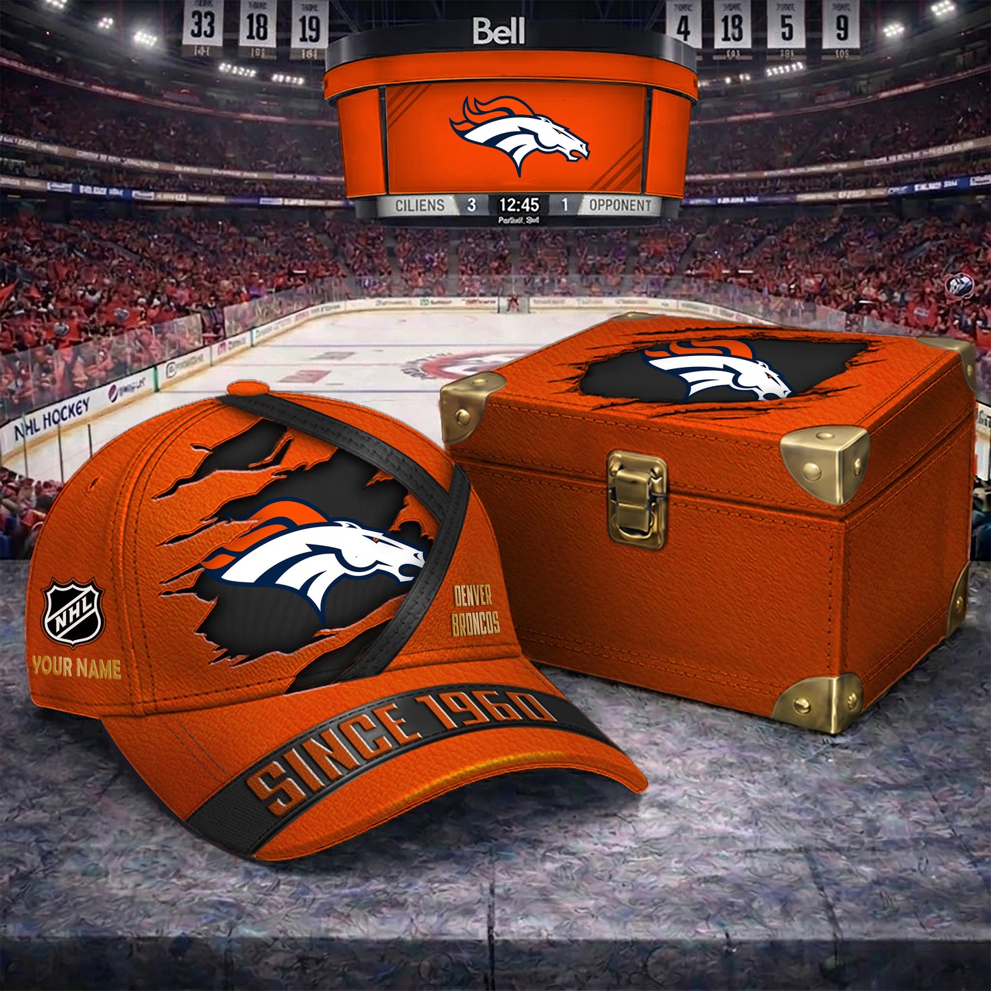 Premium NFL X DB CUSTOM NAME CRACK HAT NDT NTN 050526