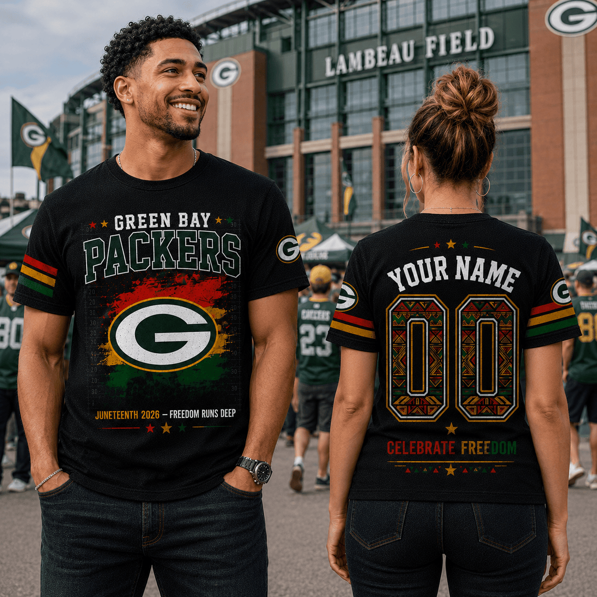 Premium NFL X GBP Juneteenth 2026 Shirt Personalized Gift For Fan NDT VHM 090626