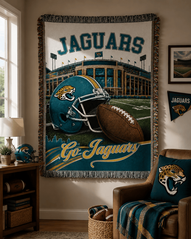 Premium NFL X JAX Woven Blanket Limited Edtions NDT LVH 300526