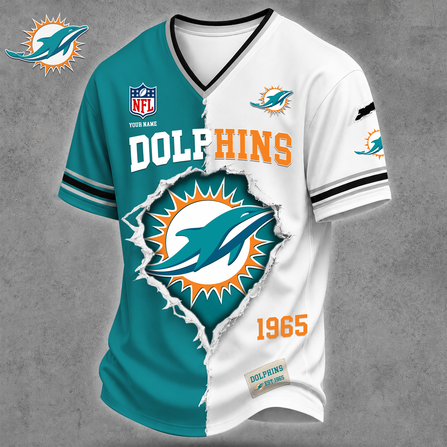 Premium NFL X MD Game Day Streetwear V-neck Shirt NDT VHM 040626
